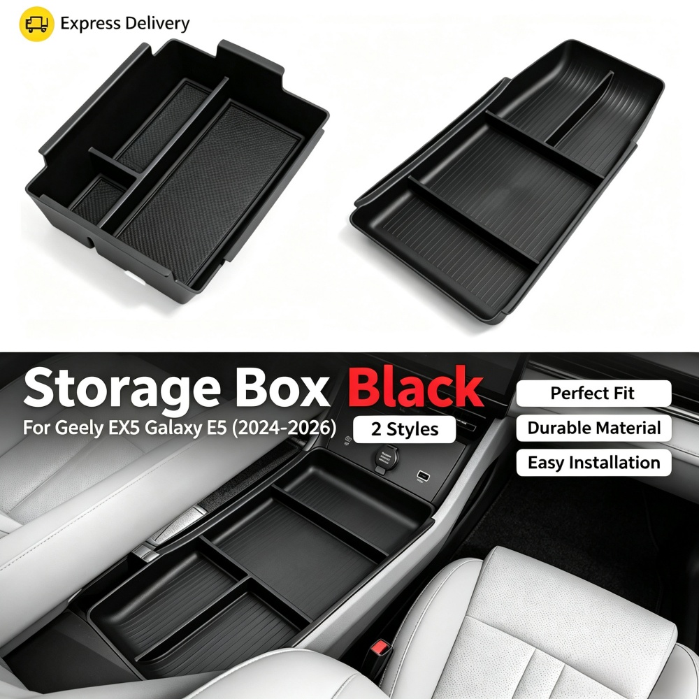 Tech Car Accessories - Caja de Almacenamiento Debajo del Apoyabrazos