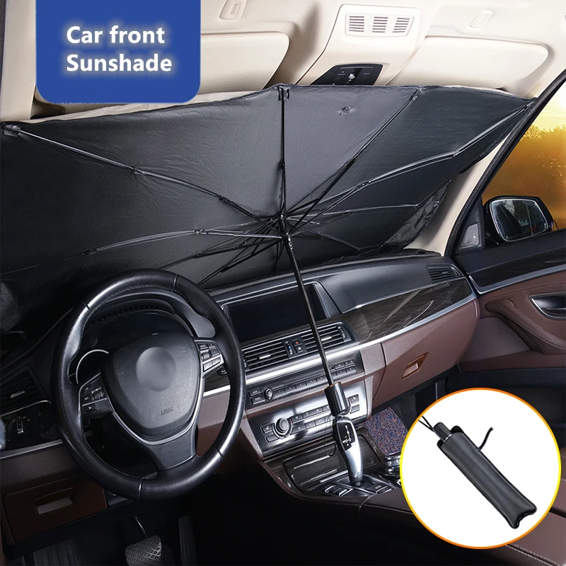 Tech Car Accessories - Parasol para parabrisas de coche, multifuncional,