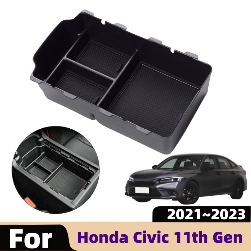 Tech Car Accessories - Reposabrazos de coche para Honda Civic