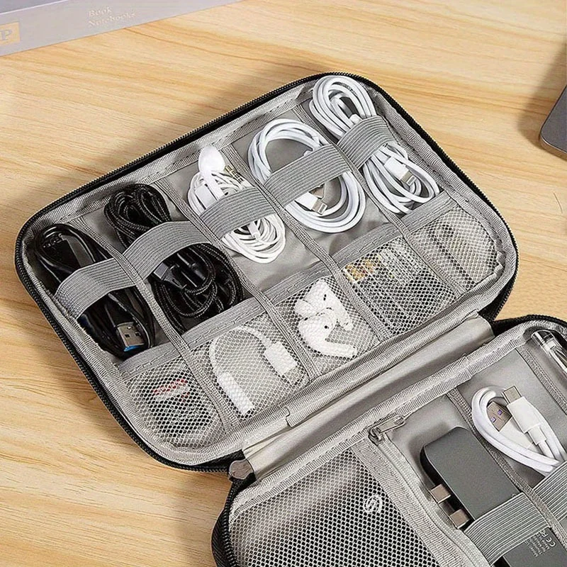 Tech Accessories Travel Organizer Pouch - 1 Paquete de Bolsa de Almacenamiento