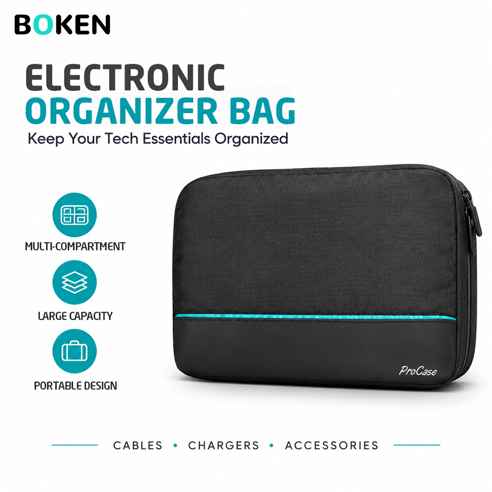 Bolsa organizadora para dispos - Tech Accessories Travel Organizer Pouch reseña y precio